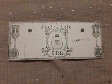 Carte Parfumée - Perfume Card . Diesel - Fuel for life