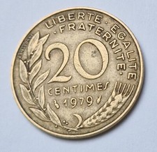 Pièce de monnaie 20 Centimes
