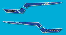 HONDA CB 125T - 125Twin - Kit Sticker Decal - 1977 - 1978 - 125 TWIN - Blue