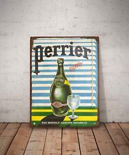 Plaque métal vintage Perrier