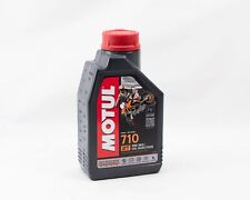 Huile Moteur MOTUL 710 2T 1 Litre moto scooter quad 2 temps 100% synthese