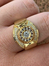 Homme 14k or Jaune Plaqué