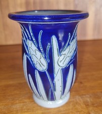 Petit vase Grès au sel d'Alsace signé Burger Betschdorf