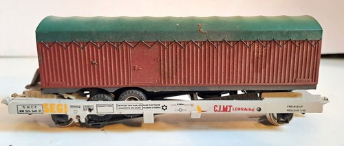 Jouef 6966 wagon plat - ho,