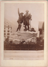 STATUE HB de SAUSSURE CHAMONIX