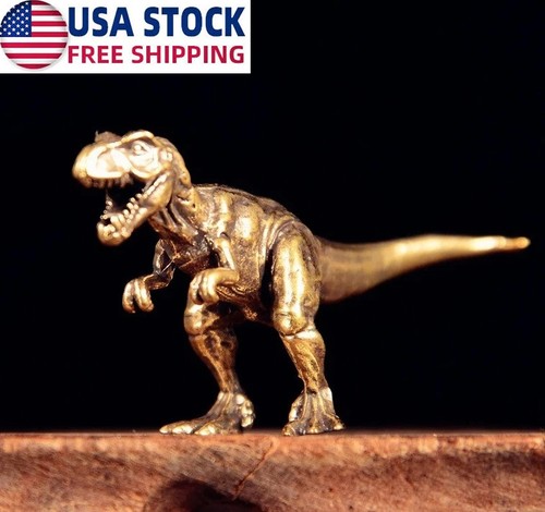 Brass tyrannosaurus dinosaur - brass,