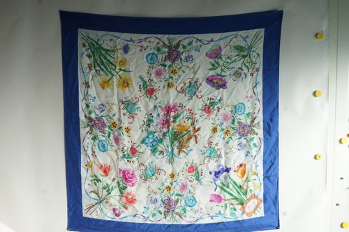Gucci foulard soie - foulard, v