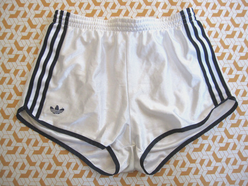 Short adidas vintage blanc - short,