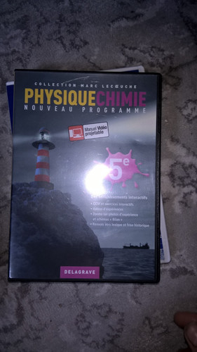 Physique chimie delagrave - 5, è