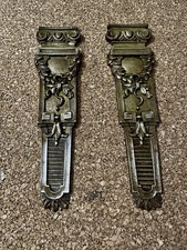 Ancien Plaques de meuble en Bronze style Louis XVI