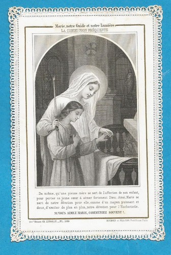 Image pieuse canivet marie - pieuse,