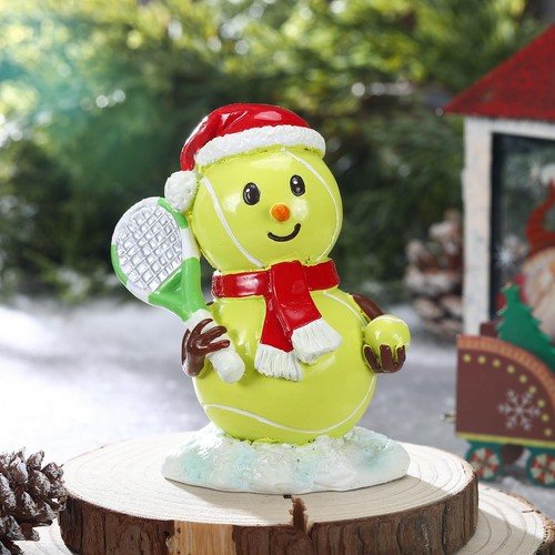 Christmas tennis snowman - tennis,