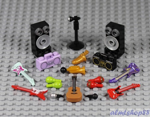 Lego 18x musical instruments - -,