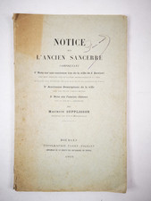 NOTICE SUR L'ANCIEN SANCERRE