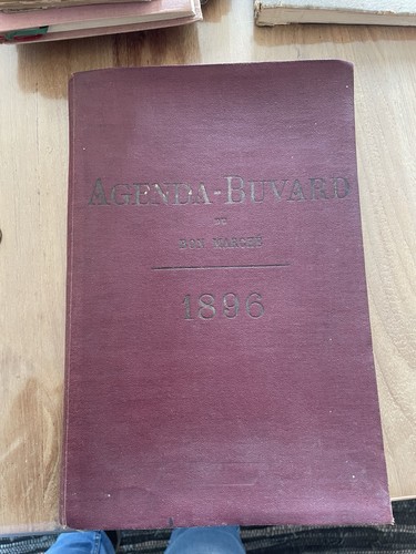 Agenda buvard bon marché - du,