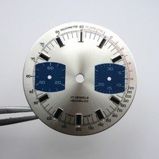 Cadran de montre Valjoux 7736 - Ø30,50mm [NOS] (Watch dial)