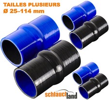 HUMP TUYAUX SILICONE  0-10° Angle flexible Tube Air Connecteur Raccord Moteur IC