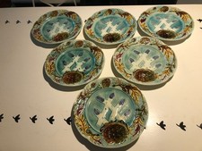 ÉTAT RARE 6 ASSIETTES À
