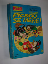 MICKEY PARADE N° 1199 BIS  de 1974. Picsou se méfie