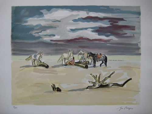 Brayer yves lithographie - brayer,