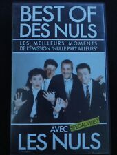 Vhs Best Of Des Nuls Les Meilleurs Moments De L'émission Nulle Part Ailleurs 
