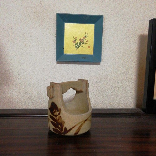 Kiseto ware tsuyukusa vase - kiseto,