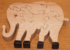 24cm ELEPHANT 3D PUZZLE SUISSE