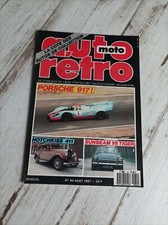 Magazine AUTO RETRO N°84 Porsche 917/Sunbeam Tiger/Nash 60/Swallow Doretti