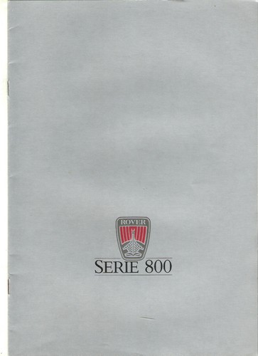 Rover serie 800 820i - 800, 825i
