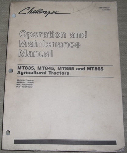 Manuel opération et - d’opération,