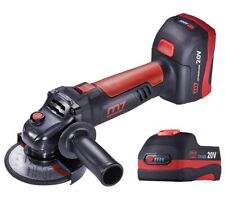 MEULEUSE D'ANGLE 125 mm SANS FIL COFFRET 2 BATTERIES 20V KING TONY M7