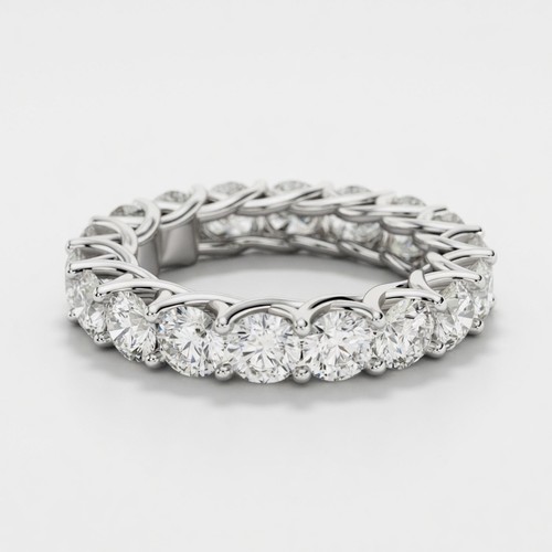 5ct round lab grown diamond - 5ct,