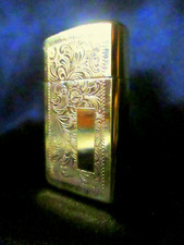 BRIQUET TEMPETE ZIPPO XIV VENITIAN Laiton poli gravé Lighter Feuerzeug