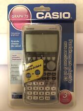 Calculatrice CASIO GRAPH 75 pour lycée et études Supérieures (1.740)