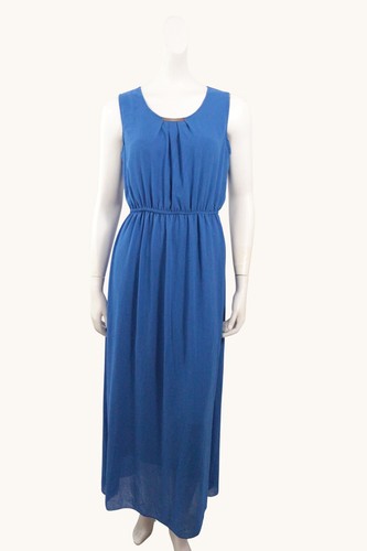 Robe longue bleue femme - femme, –