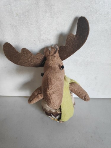 Peluche cerf baden tissus - peluche,