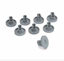 KIT 8 ROUES POUR LAVE-VAISSELLE REX ELECTROLUX CHARIOT INFÉRIEUR