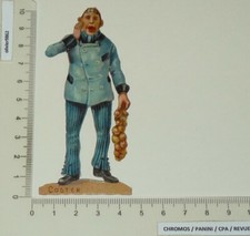 RARE CHROMO DECOUPIS 1870-1885 VICTORIAN DIE CUT COSTER MARCHAND 4 SAISONS