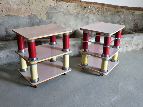 Desserte roulettes 1960 en - à,
