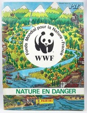 WWF Nature en Danger - Album Collecteur de vignettes Panini 1988 (Supplément Pif