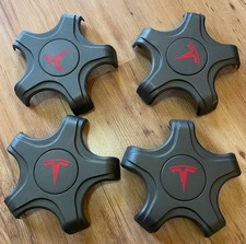 4 Enjoliveurs de Centre de Roue Tesla Modèle 3 2021-2023