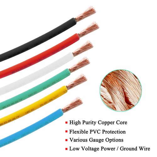 High temp power - temp, wire