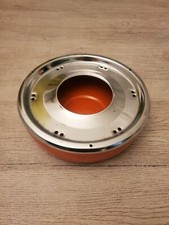 CENDRIER DE TABLE METAL - VINTAGE ORANGE (manque certainement une partie ? )