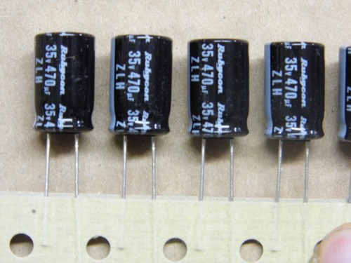 Lot condensateur chimique - condensateur,
