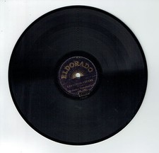 78 RPM 20cm Light Cavalry Suppé Orchestra Symph. Phonograph ELDORADO 186 RARE