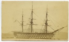 CDV circa 1870. Bateau de