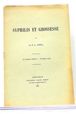 LIVRE ANCIEN GRÖLL SYPHILIS