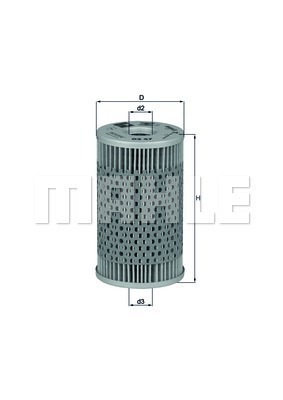 Filtre huile knecht pour - filtre,
