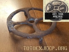 COLLECTOR ORIGINAL  PLATEAU MINE M1A1 US WW2 .... JEEP WILLYS  DODGE GI