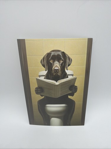 Affiche humoristique labrador - humoristique,